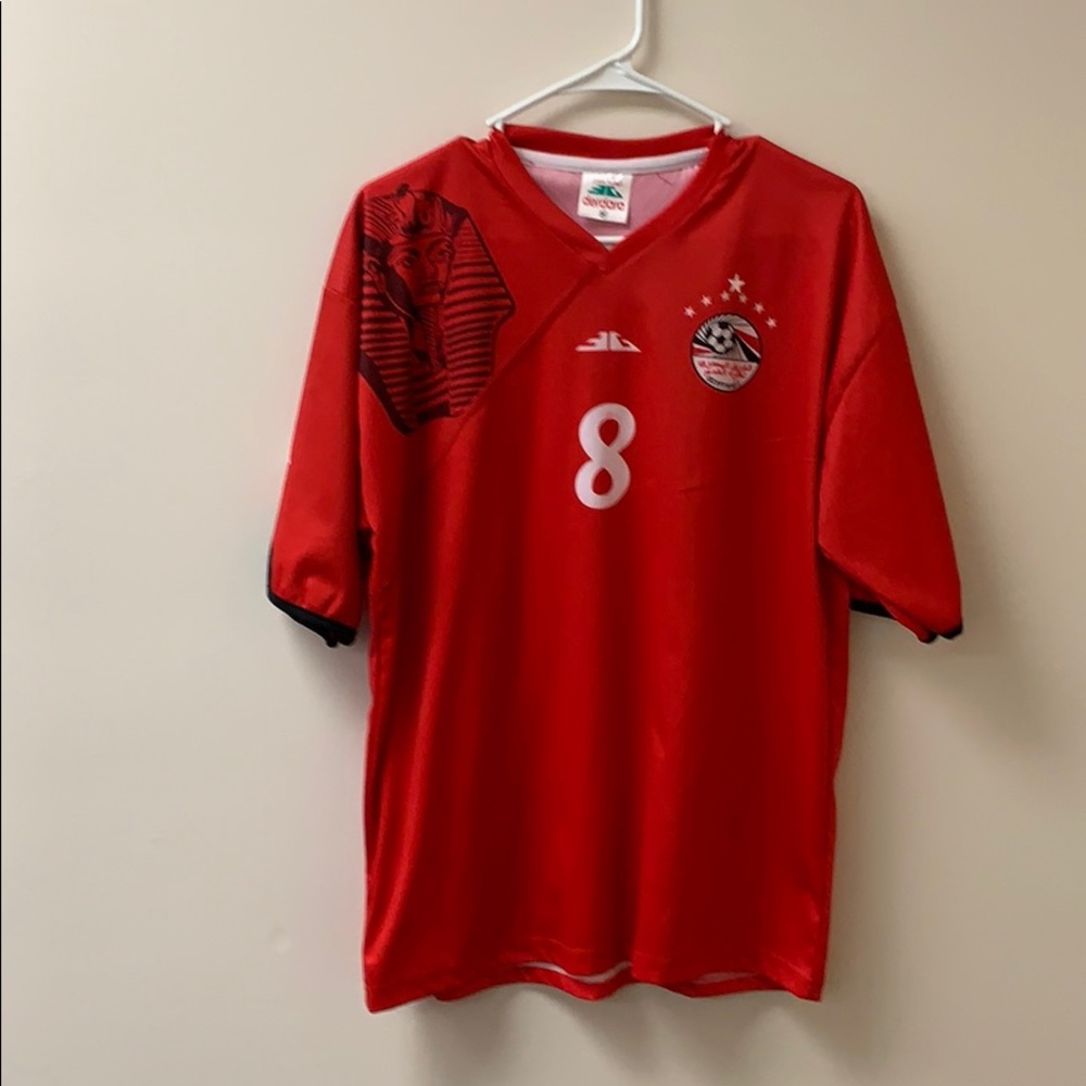 Egyptian soccer jersey